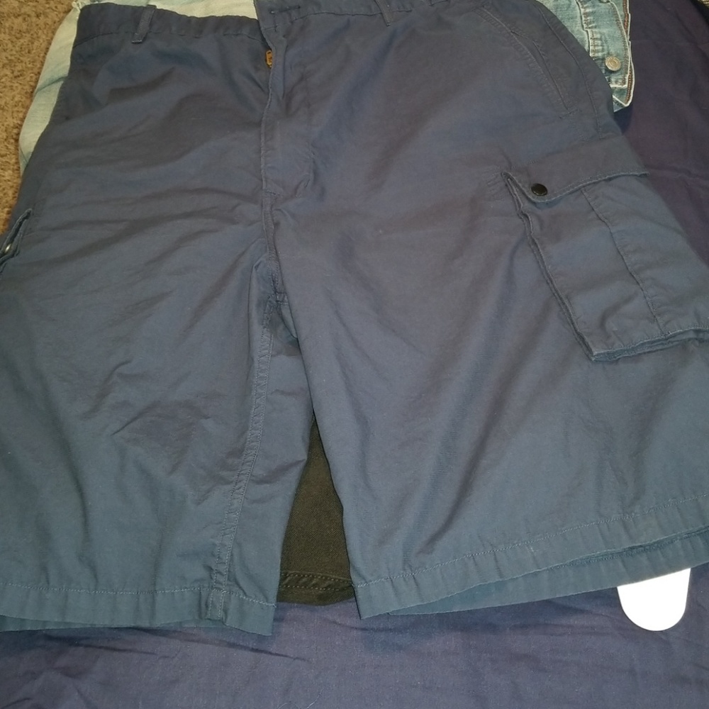 Levi Navy Blue Cargo Shorts